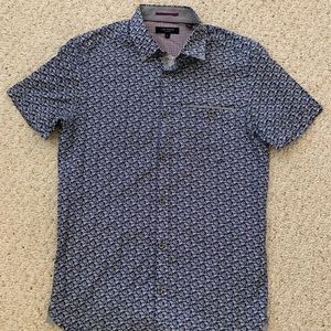 Ted baker men’s size 2 (xs) casual button up shirt